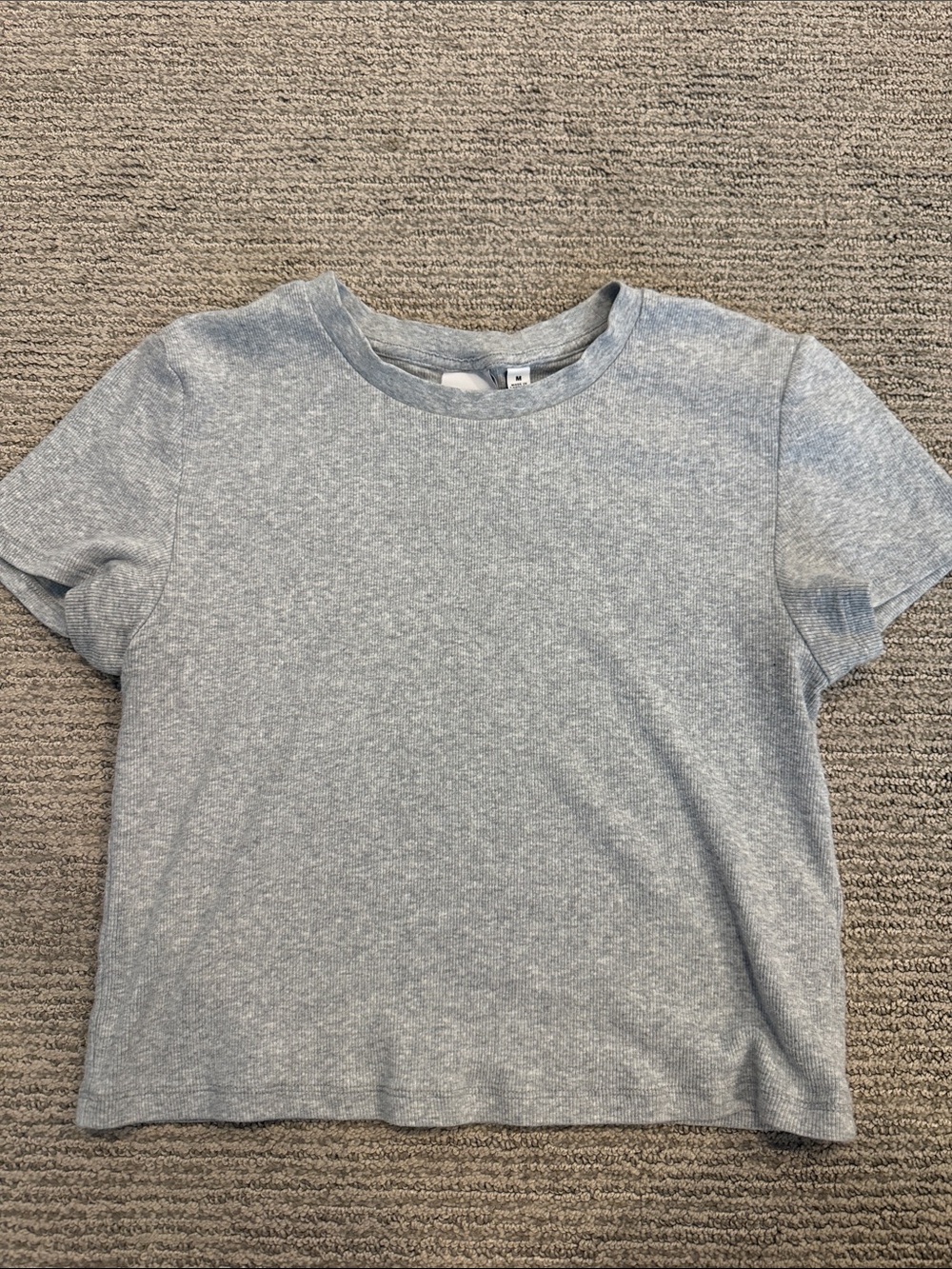 TNA Grey crop top